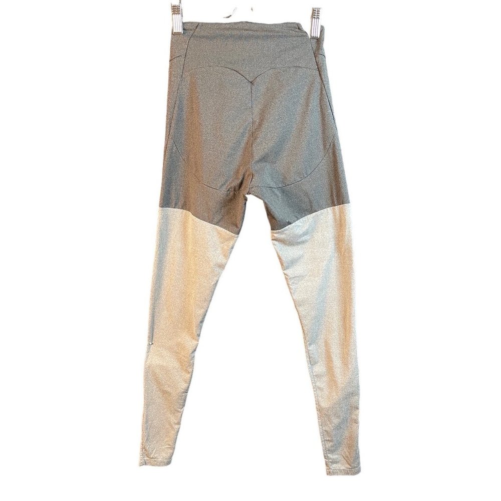 Gymshark Two-toned Gray Gym Workout Yoga Leggings Size XS - Picture 3 of 6
